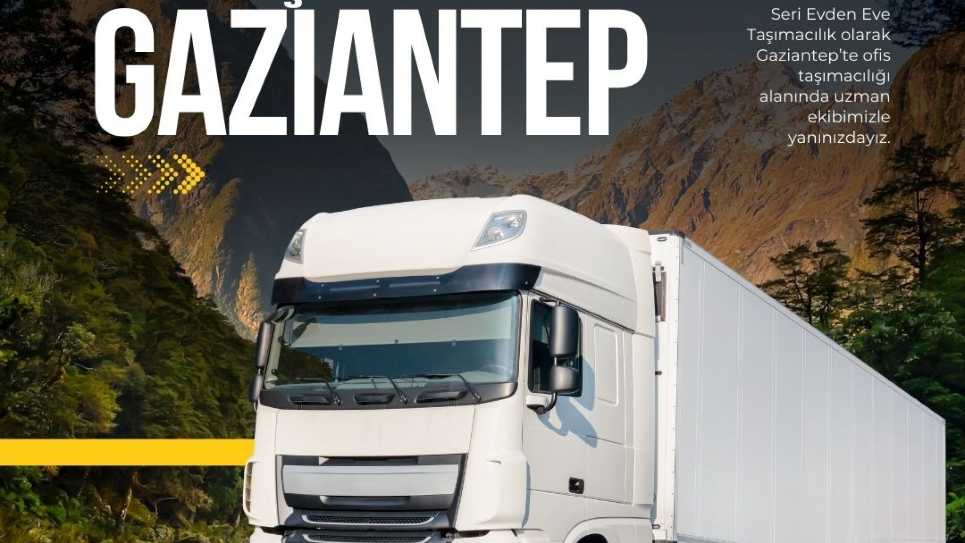 Blue and Yellow Truck Rentals Business Instagram Post